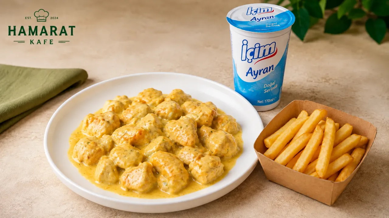 Kremalı Soslu Tavuk
